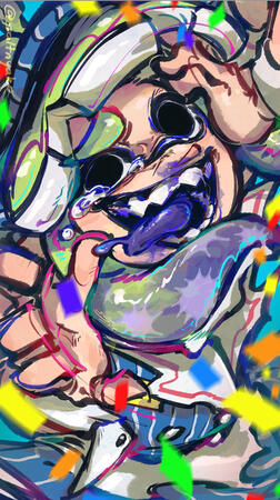 half body + thumbnail style (vocaloid) / full render / simple back (2024)