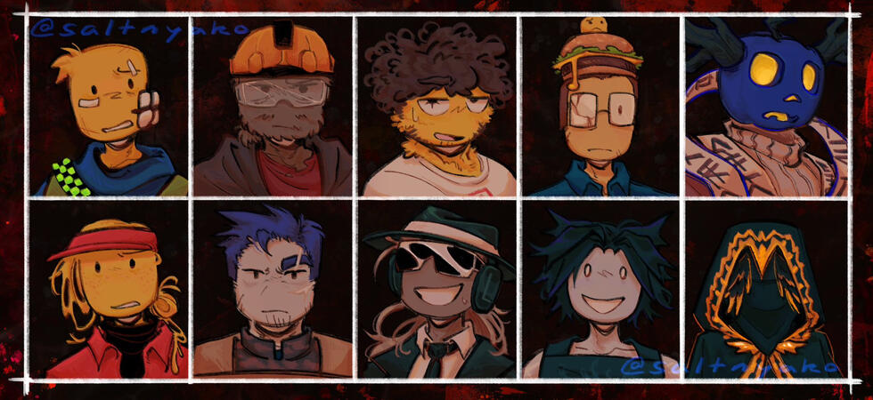 bust (10x) - full render - simple background