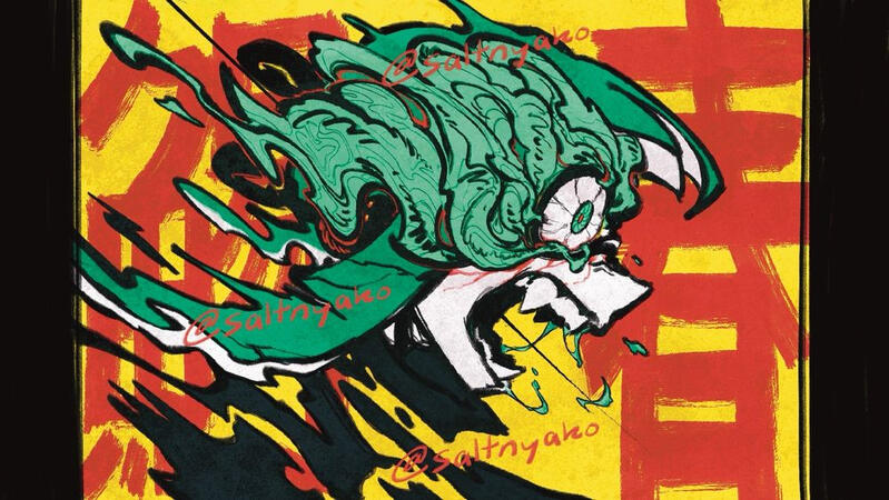 bust (special: vocaloid ref thumbnail) - full render - simple background