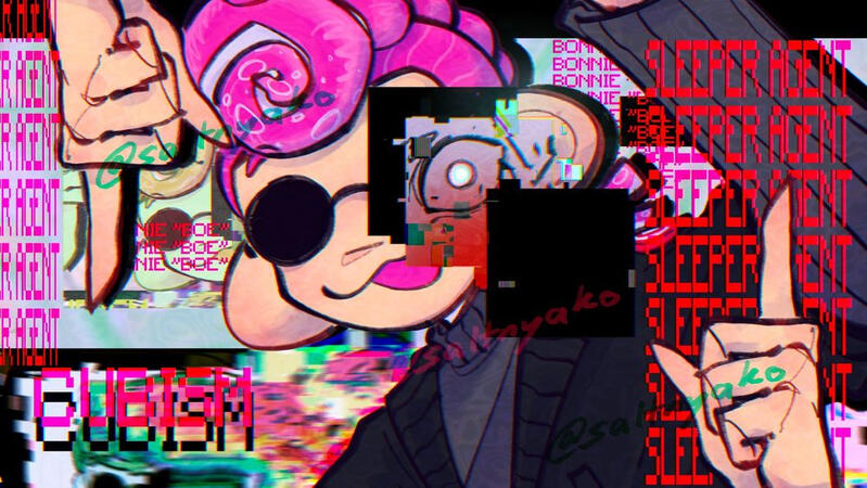 bust (special: vocaloid ref thumbnail) - full render - simple background + effects