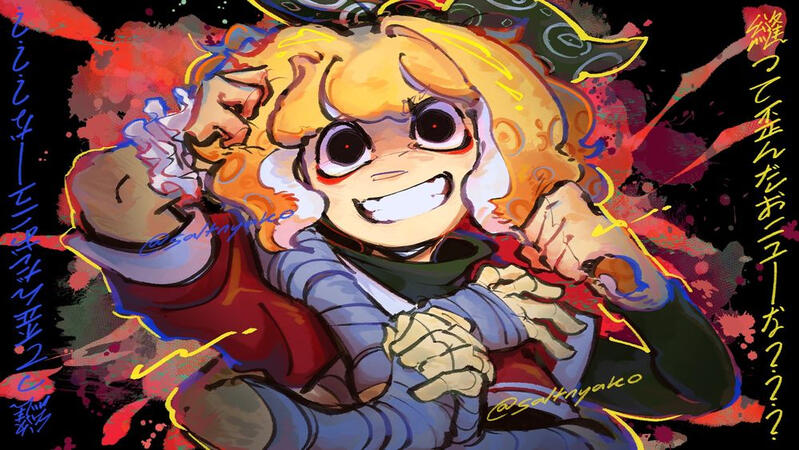 bust (special: vocaloid ref thumbnail) - full render (*made in CSP) - simple background + effects